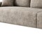 Homeroots 140" Camel Corduroy Modular Compression Foam Sofa With Toss Pillows 712979 - alternate 5