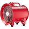 Iliving Red Explosion Proof 10 in. 350-Watt, 1943 CFM Ventilation Floor Fan ILG8EF10EX - alternate 1