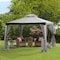 Sunjoy 10 ft. x 10 ft. OPP Gazebo with Netting A101003600 - alternate 8