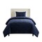 Lavish Home 2PC Velvet Twin Quilt Set & Matching Pillow Sham Medium Weight Ultra Soft Luxury Cotton Velvet 66-004-VN-T - alternate 10