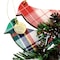 Martha Stewart Holiday Bird Ornament 4 Piece Set in Red and Green 97154.04 - alternate 5