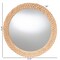 Bali & Pari Nara Braided Natural Rattan Accent Mirror, Round 267-14612-ZORO - alternate 4