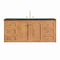James Martin Vanities Laurent 60 in. Single Vanity, Light Natural Oak, w/ 3 CM Parisien Bleu Quartz Top 545-V60S-LNO-3PBL - alternate 6