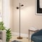 Homeroots 68" Black Two Light Tree Floor Lamp With Copper Bell Shade 523348 - alternate 8