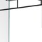 Homeroots 48" Gray and Clear Computer Desk 333542 - alternate 4
