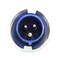 Walther-Werke Pin and Sleeve Plug, 20A, 230/250, 1 Phase, 2 Pole, Blue, Screw Terminals Wire Connection Type 219306 - alternate 9