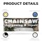 Signmission Chainsaw Sharpening and Repair, 36 Inch x 96 Inch, Vinyl Banner B-96-30514 - alternate 5