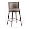 Manhattan Comfort Evalyn Barstool in Taupe - Set of 2 2-BS024-TP - alternate 8
