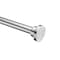Anzzi 35-55 Inches Shower Curtain Rod with Shower Hooks in Polished Chrome AC-AZSR55CH - alternate 1