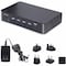 Startech.Com 4-PORT DISPLAYPORT KVM SWITCH, 8K 60HZ / 4K 144HZ, SINGLE DISPLAY, DP 1.4, 2X USB 5GBPS PORTS, 4X D86A2-4-PORT-8K-KVM - alternate 4