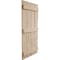Ekena Millwork Rustic Four Board Spaced Board-n-Batten Pecky Cypress Faux Wood Shutters, 23 1/2"W x 60"H SHUBSS23X60PCPR - alternate 19