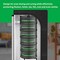 Ipower YSSOA 6 Layer 24in Herb Drying Rack, Hanging Dry Mesh Folding Basket Dryer with Zipper and Hook for GLDRYRCLOSED2L6 - alternate 4