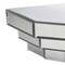 Homeroots 16in Silver Mirrored Glass Hanging Dimensional Floating Shelf 384172 - alternate 6