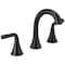 Delta Kayra Two Handle Widespread Pull-Down Bathroom Faucet Matte Black 3533LF-BLPDMPU - alternate 1