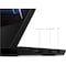 Lenovo Lenovo ThinkVision M15 16" Class Full HD LED Monitor - 16:9 - Raven Black 62CAUAR1US - alternate 7