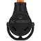 Ac Works Piggy-Back Adapter Cord, NEMA 14-30P/14-30R to TT-30R, 1 ft, 30A, 125V, STW 10/3, RV Use PB1430TT - alternate 8