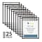 C-Line Products 12" x 15" Black Stitched Shop Ticket Holders, 25/BX 46125 - alternate 1
