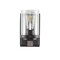 Jonathan Y Bungalow 4.5" 1-Light Iron/Seeded Glass Rustic Farmhouse LED Vanity Light, Oil Rubbed Bronze JYL7507A - alternate 15