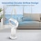 Simple Deluxe 27 Inch Bladeless Tower Fan with Remove, Cooling Fan for Indoor Use, Oscillating Fan for Home Bedro HIFANXBLALES27WS01 - alternate 7