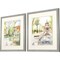 Homeroots Set Of Two Peaceful Gardens Silver Framed Print Wall Art, 2PK 525521 - alternate 5