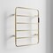 Edendirect 5-Bar Stainless Steel Electric Towel Warmer in Gold, Wall Mounted Towel Warme ZR-EB01BG330 - alternate 7