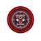 Holland Bar Stool Valdosta State University 15 Double Neon Wall Clock Clk15BK - alternate 1