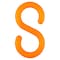 Mr. Chain Safety Orange 1.5" S-Hooks (10-Pack) 30312-10 - alternate 1