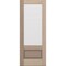 Doornmore G7501, 33.75" x 82" ( 32" Door) Left Hand, Mahogany 3/4 Lite Exterior Door G7501-SW-3280_1_LI - alternate 10