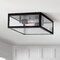 Jonathan Y Grayson 12" Metal/Glass LED Flush Mount, Oil Rubbed Bronze JYL9501B - alternate 7