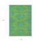 Homeroots 5' X 8' Green And Aqua Geometric Washable Indoor Outdoor Area Rug 598735 - alternate 8