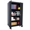Sandusky Lee Mobile Shelving Cabinet, 72 in H, 36 in W, 24 in D, Keyed, 4 Shelves TA3R362466-09 - alternate 1