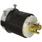 Hubbell Wiring Twist-Lock 20A 3-Ph 120/208VAC 4-Pole L21-20P Screw Term Black/White HBL2511 - alternate 2