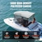 Vevor 4 Bow Boat Bimini Tops 8'Lx(91"-96")W x 54"H Awning Canopy Light Grey 4 Bow 8'L×54"H×91"-96"W - alternate 6