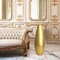 Uniquewise Gold Floor Vase with Natural Mulberry Branches - 31.5in Spun Bamboo Vase & 47in Decorative QI003354G.MB - alternate 9