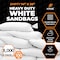 Xpose Safety White Sand Bags - 14inx26in, 100 lb, Full Pallet of 8,000 SBW-HVY-1426-FP8000-X - alternate 7