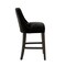 Manhattan Comfort Beever Chenille Wood Counter Stool in Black CS024-BK - alternate 6
