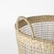 Homeroots Set of Three Natural Wicker Basket, 3PK 392159 - alternate 9