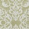 Homeroots 10' X 14' Sage And Ivory Damask Washable Indoor Outdoor Area Rug 614400 - alternate 6