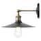 Sunlite Canopy Classic Collection Wall Sconce Vintage Antique Style Fixture, Antique Brass Finish 07036-SU - alternate 1