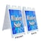Signmission Winter Sale, A-Frame & 2 Decals Installed, Heavy-Duty Plastic Frame SBHD-D-2436-Winter Sale - alternate 5