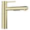 Blanco Alta II Pull Out 1.5 GPM, Satin Gold 527561 - alternate 1