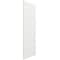 Ekena Millwork True Fit PVC Horizontal Slat Framed Modern Style Fixed Mount Shutters, Unfinished, 12W x 42H, PR TFP001HF12X042UN - alternate 14