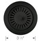 Blanco Color-Coordinated Metal Waste Flange, Coal Black 240339 - alternate 4