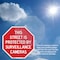Signmission This Street Is Protected by Surveil, 4 inch X 4 inch, Vinyl Decal, 2PK OC-D-2PACK-4-331 - alternate 4