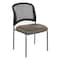 Office Star Products ProGrid Titanium & Black Visitors Chair, Straight Legs, Dillon Grey 86724R-R103 - alternate 1