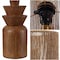 Jonathan Y Anderson 22" Bohemian Coastal Tiered Totem Resin w/Hand-Woven Paper Rope Drum Shade LED Table L, 2PK JYL5510A-SET2 - alternate 9