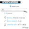 Kable Kontrol Fuel Line Radius Cable Zip Ties, 8 in L, 1.95 in Max Bundle Dia., Black, Nylon 6-6, 50 lbs Strength flct-08-50-100-bk - alternate 7