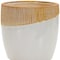 Homeroots Brown 10 Ounce Round Pot Planter No additional pieces included 517989 - alternate 6