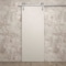 Sartodoors Modern Barn Door 42 x 80 inches, Ego 5005 Painted White Oak, 8FT Silver Rail Track Heavy Hardware EGO5005BD-S-PWO-42 - alternate 6