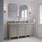 James Martin Vanities Brittany 60" Double Vanity, Urban Gray, w/ 3 CM Siberian Silestone Top 650-V60D-UGR-3SFR - alternate 6